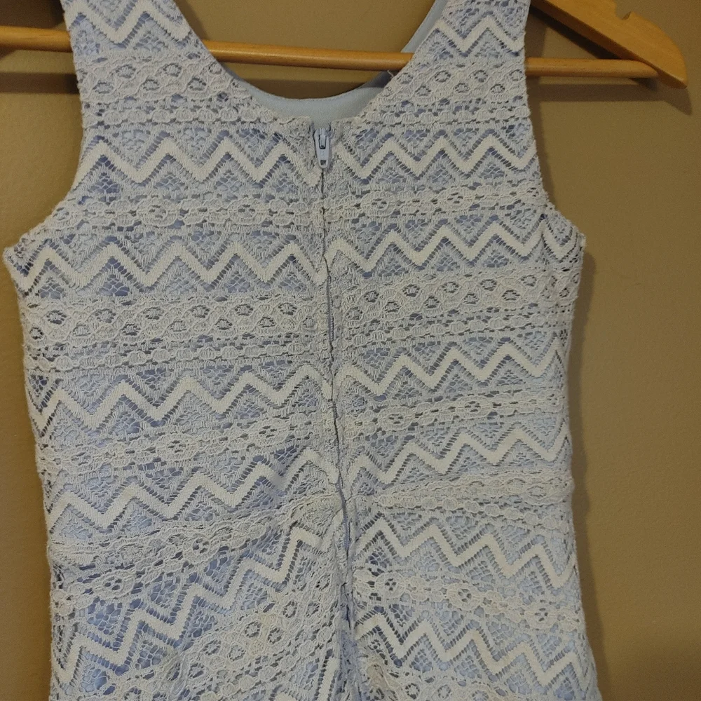 Children's Place lavender lace sleeveless dress